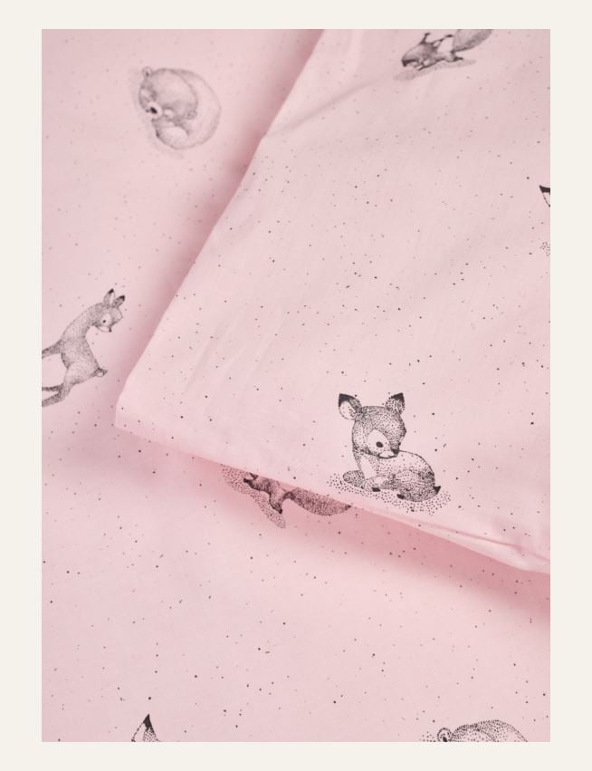 Påslakanset baby ljusrosa - 2