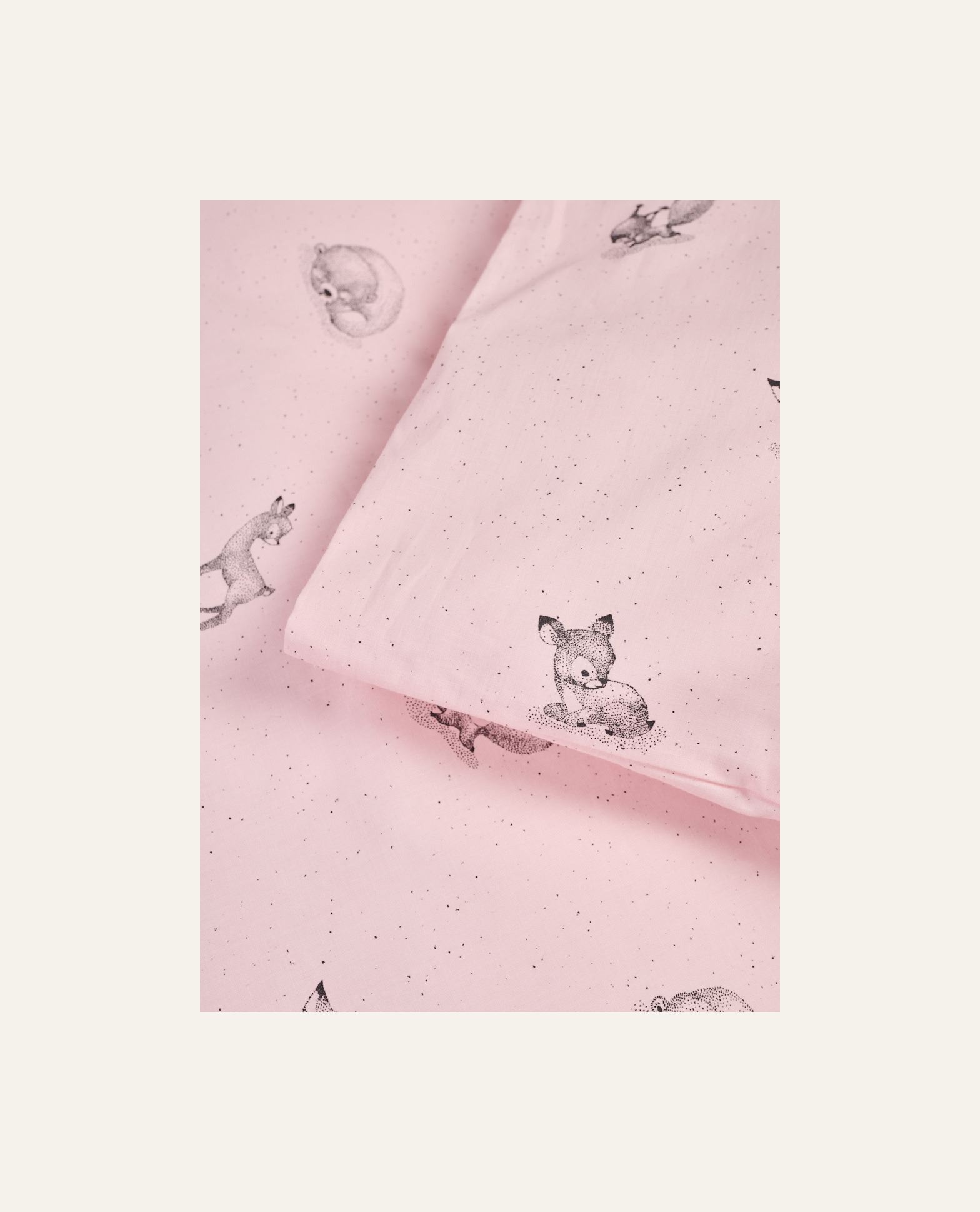 Påslakanset baby ljusrosa - 2