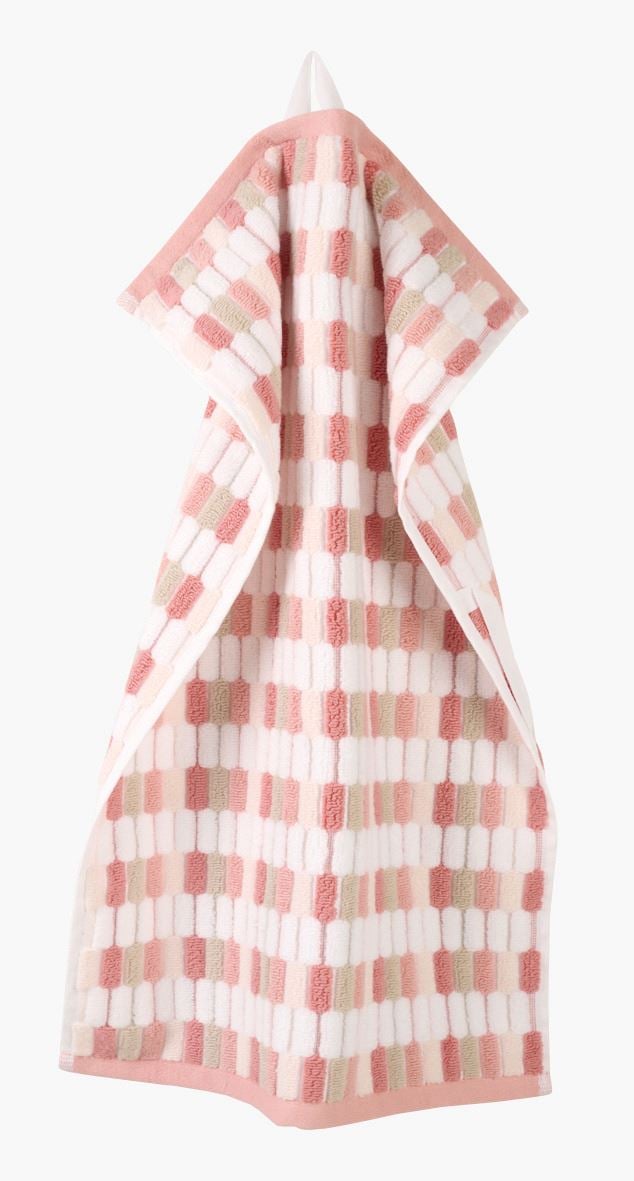 Handduk multi/rosa - 40x60 cm multi/rosa - 1