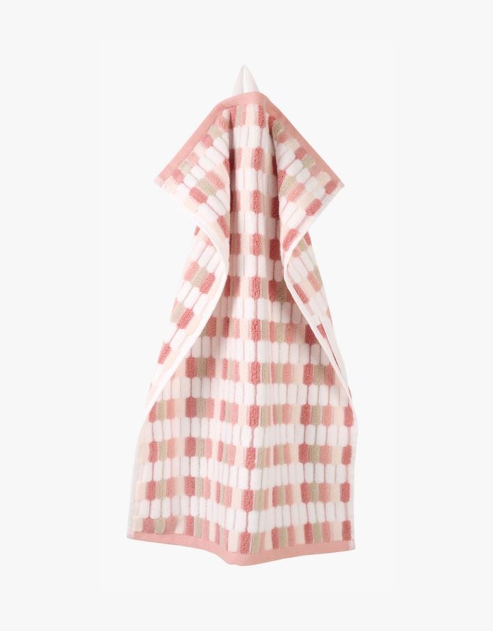 Handduk multi/rosa - 40x60 cm multi/rosa - 1