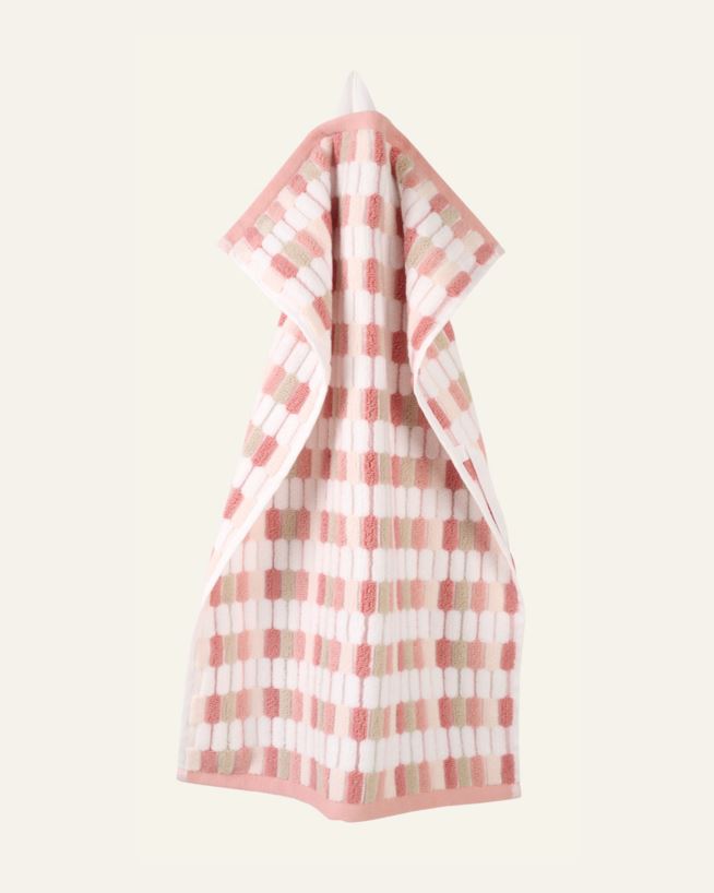 Handduk multi/rosa - 40x60 cm multi/rosa - 1