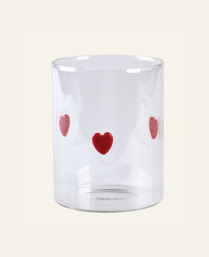 Dricksglas röd - 400 ml röd - 1