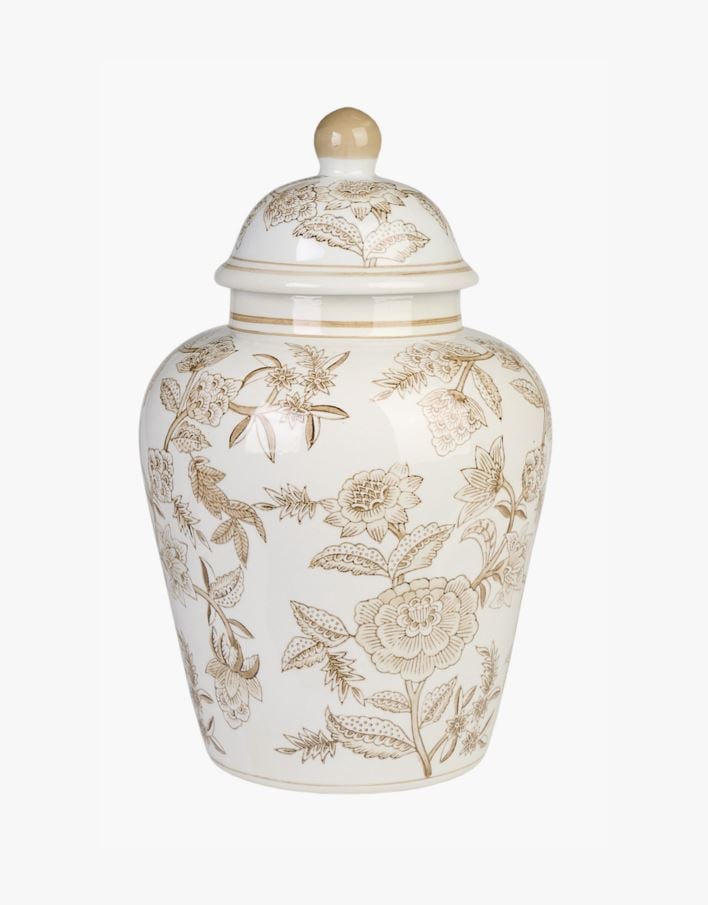 Prydnadskruka multi/beige - 21x21x34 cm multi/beige - 1