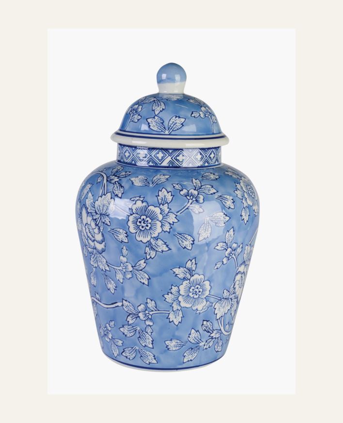 Prydnadskruka multi/blå - 21x21x34 cm multi/blå - 1