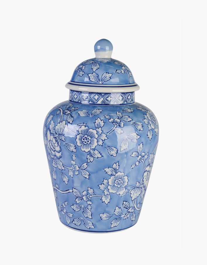 Prydnadskruka multi/blå - 21x21x34 cm multi/blå - 1