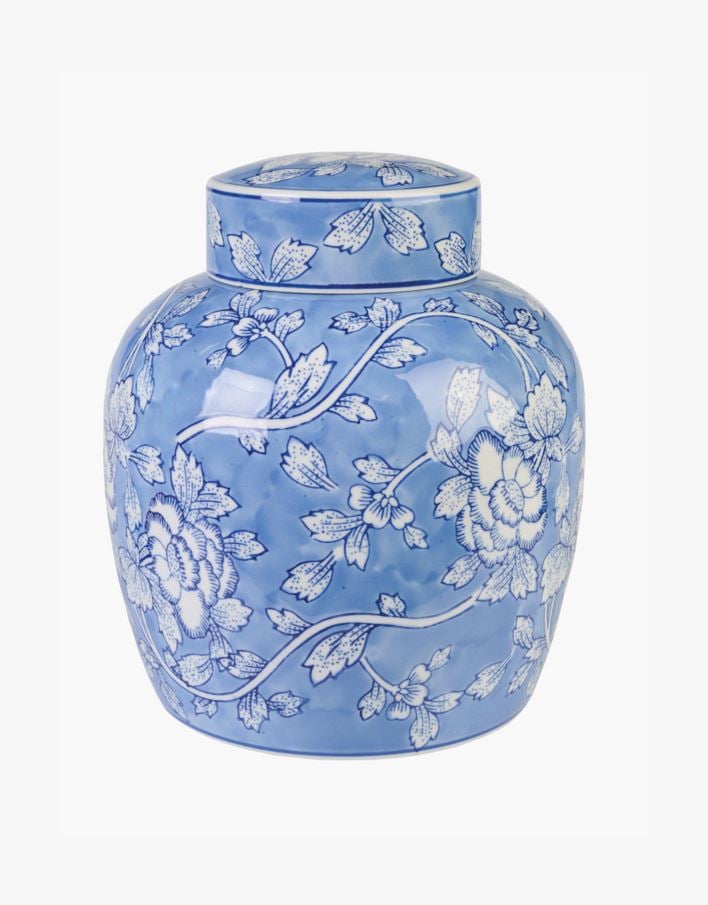 Prydnadskruka blå - 20,5x20,5x23,5 cm blå - 1