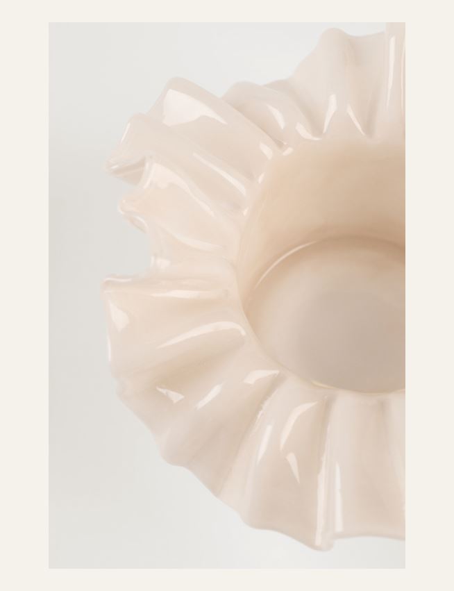 Värmeljushållare ljusbeige - 2