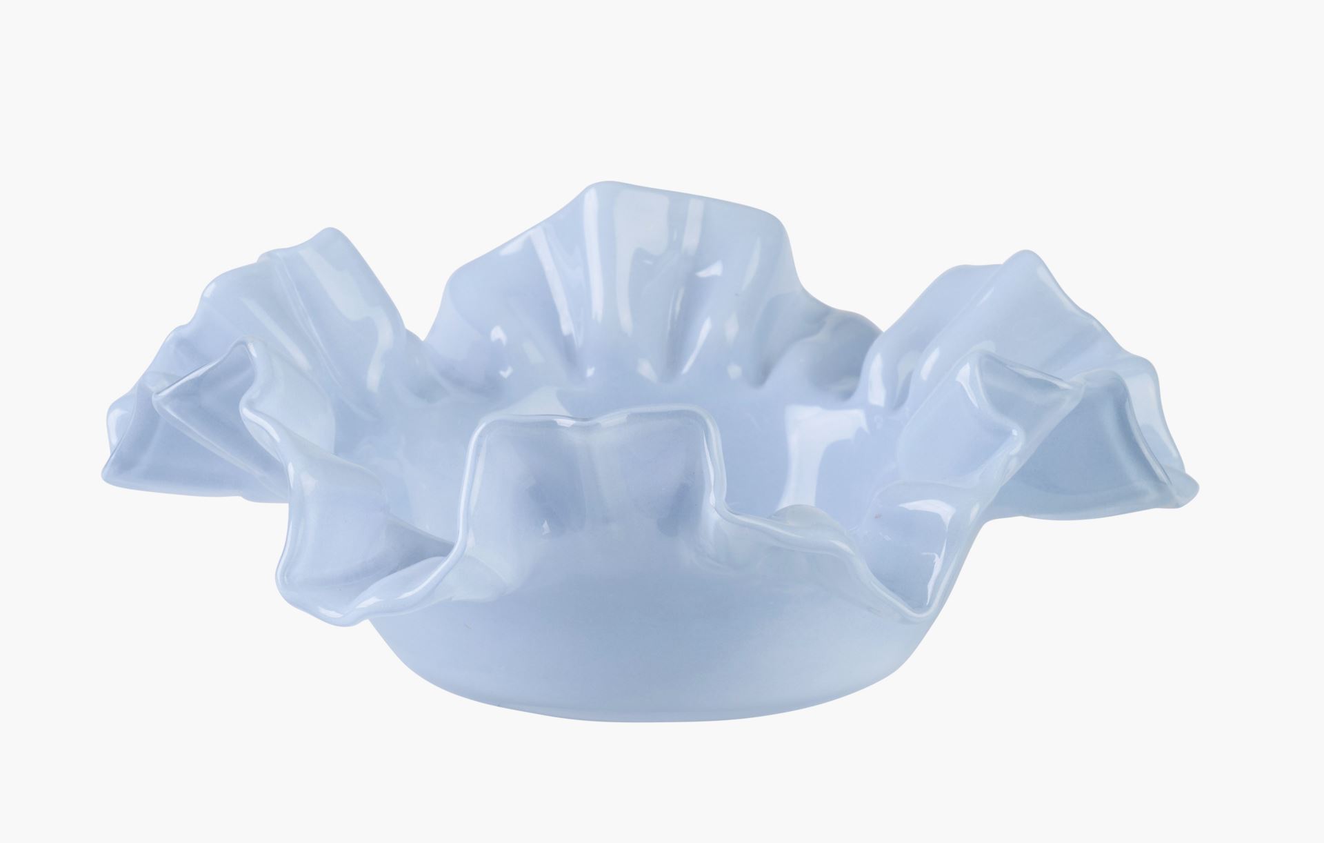 Värmeljushållare ljusblå - 19,5x19,5x6 cm ljusblå - 1