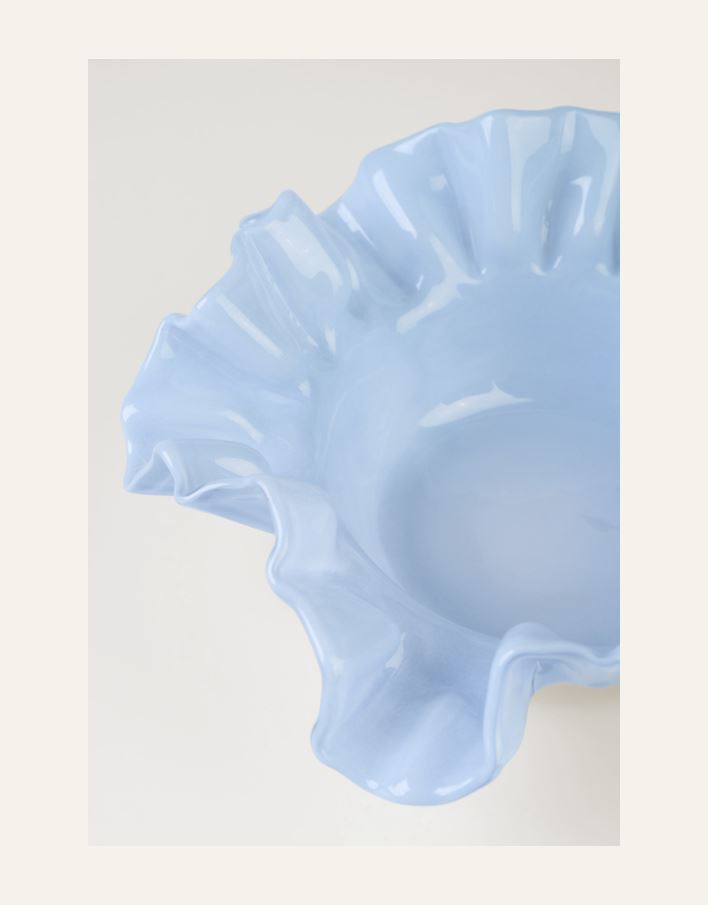 Värmeljushållare ljusblå - 2