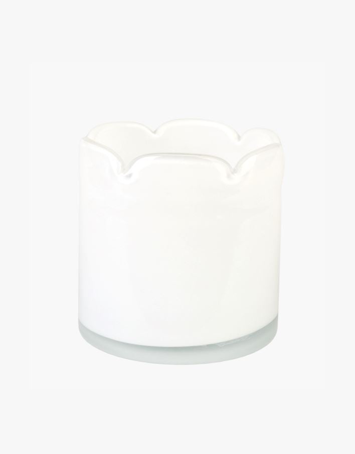 Värmeljushållare vit - 12x12x12 cm vit - 1