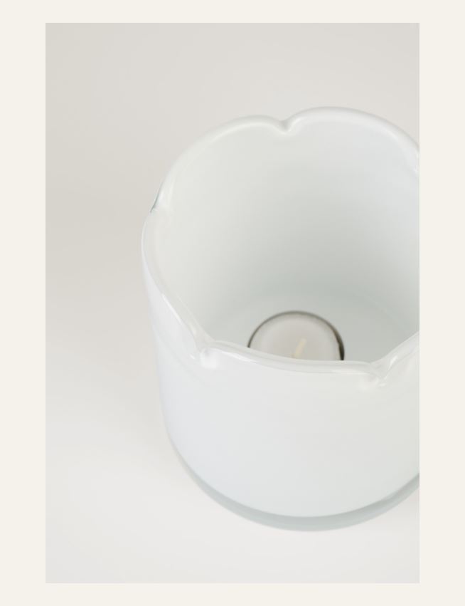 Värmeljushållare vit - 2