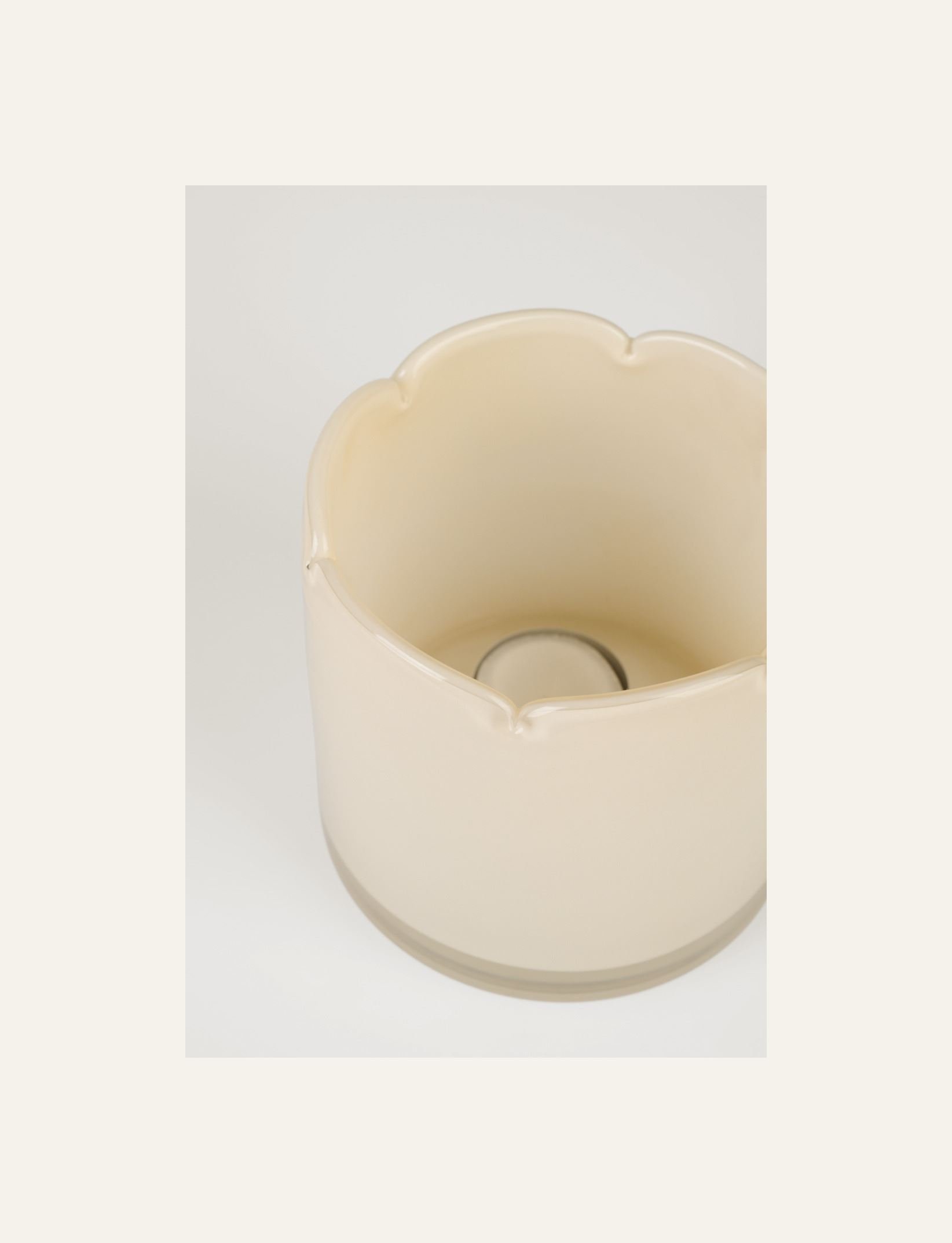 Värmeljushållare beige - 2