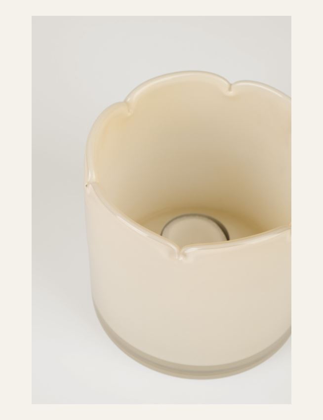 Värmeljushållare beige - 2