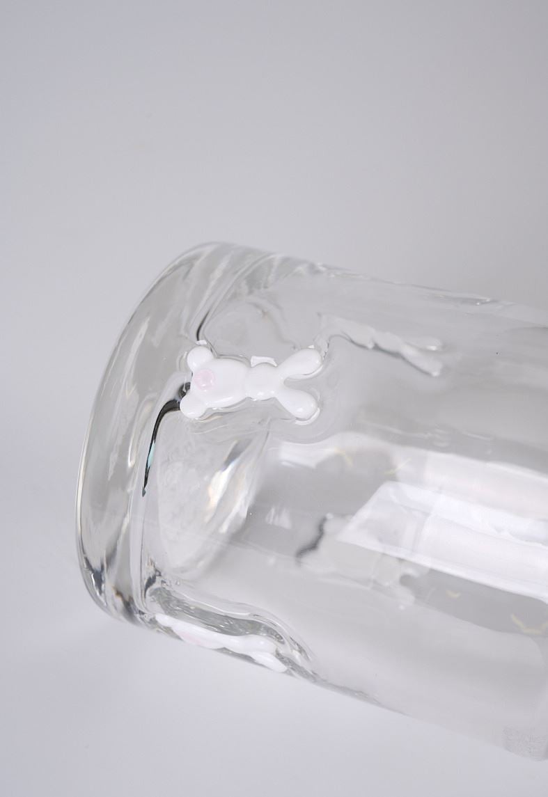 Värmeljushållare multi/vit - 8,5x8,5x10 cm multi/vit - 1