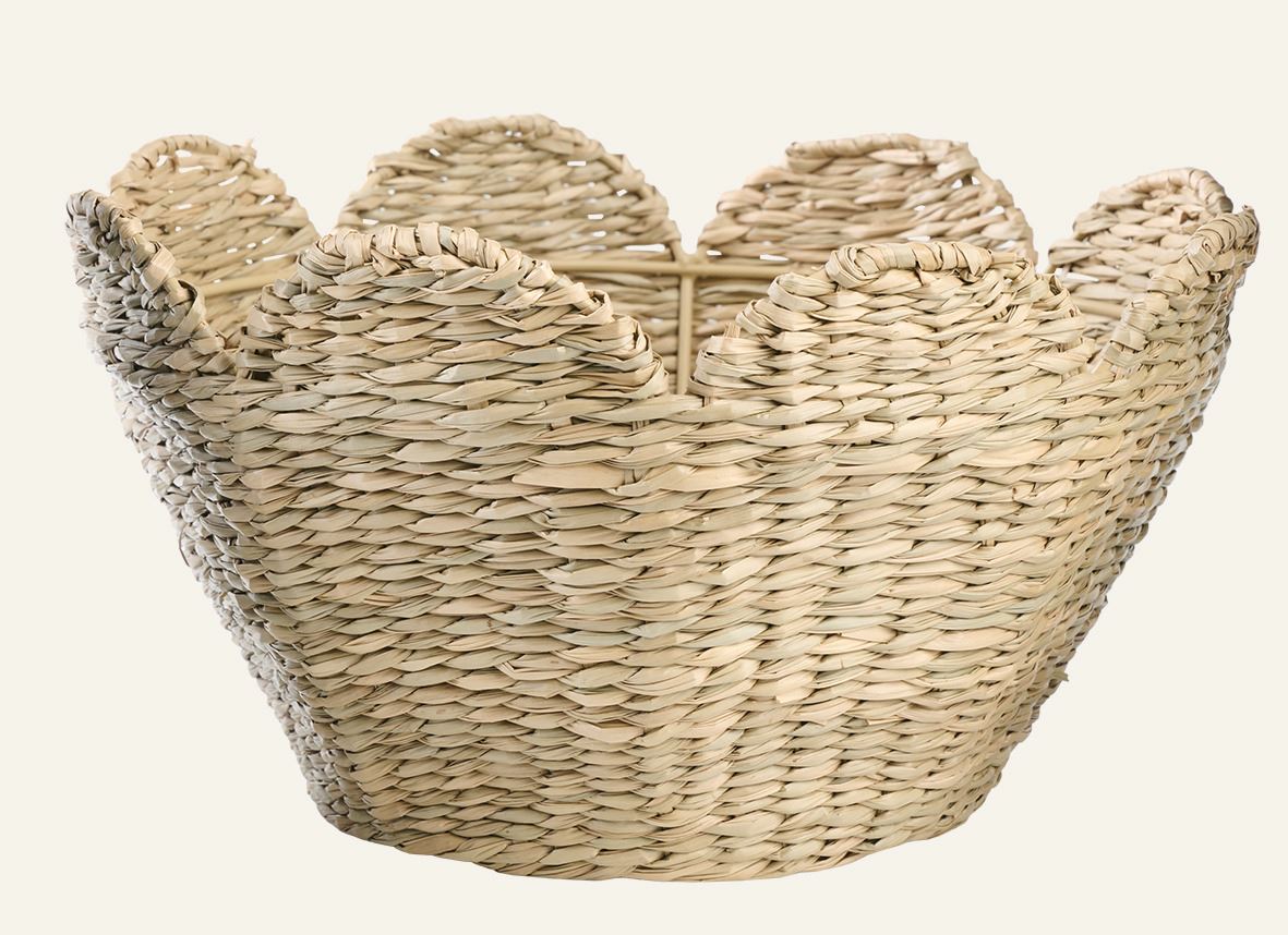 Korg ljus natur - 21x21x12 cm ljus natur - 1