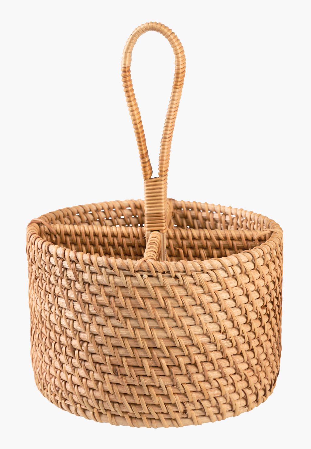 Bestickkorg natur - 19x19x28 cm natur - 1