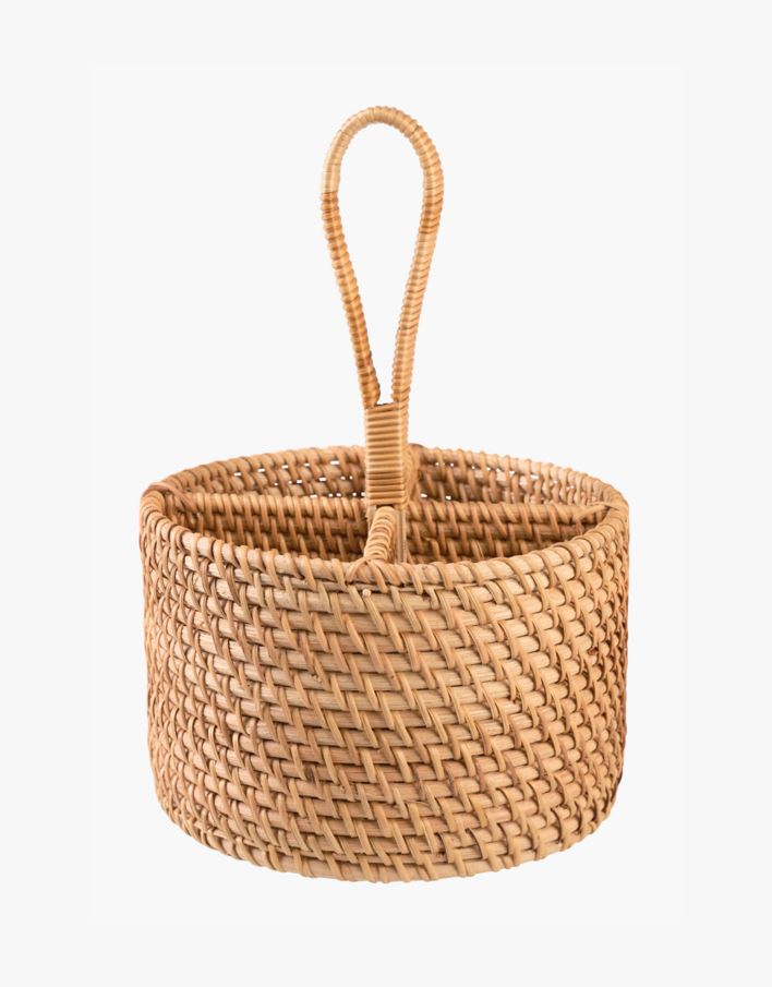 Bestickkorg natur - 19x19x28 cm natur - 1