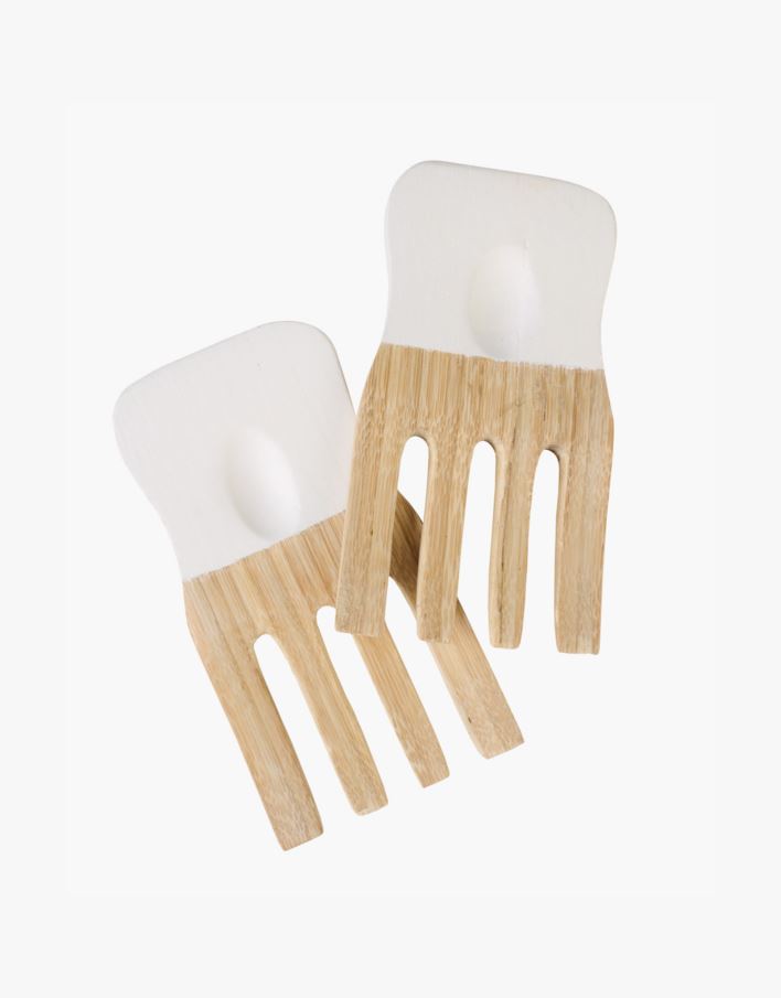 Salladsbestick natur - 17x9 cm natur - 1