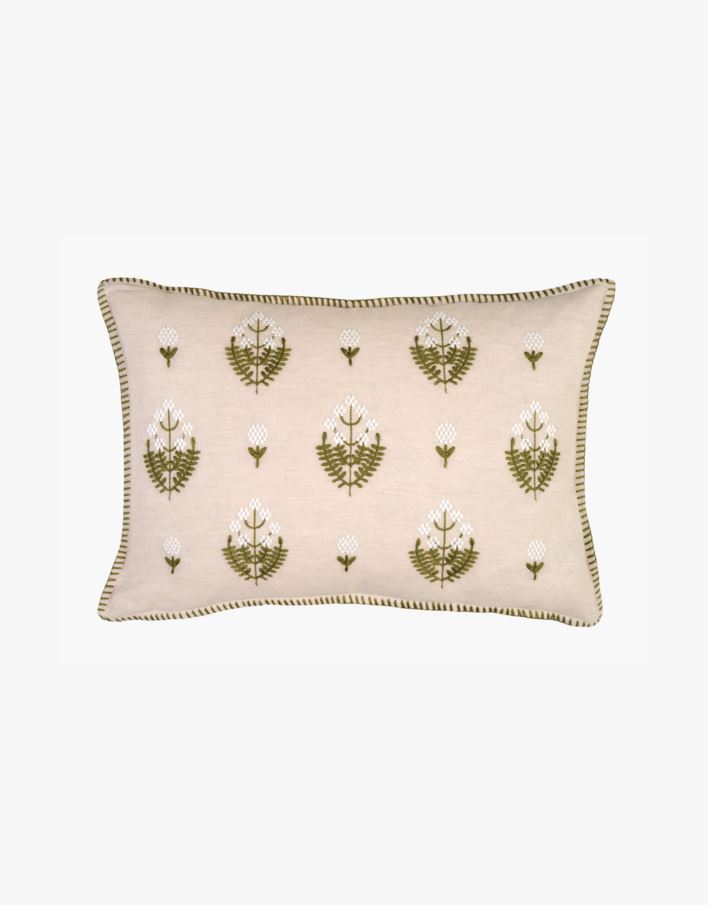 Prydnadskudde multi/grön - 35x50 cm multi/grön - 1