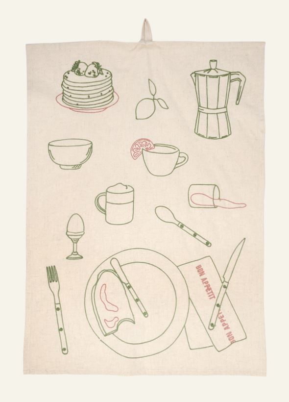 Kökshandduk natur - 4