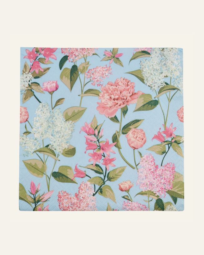 Pappersservetter multi/rosa - 33x33 cm multi/rosa - 1