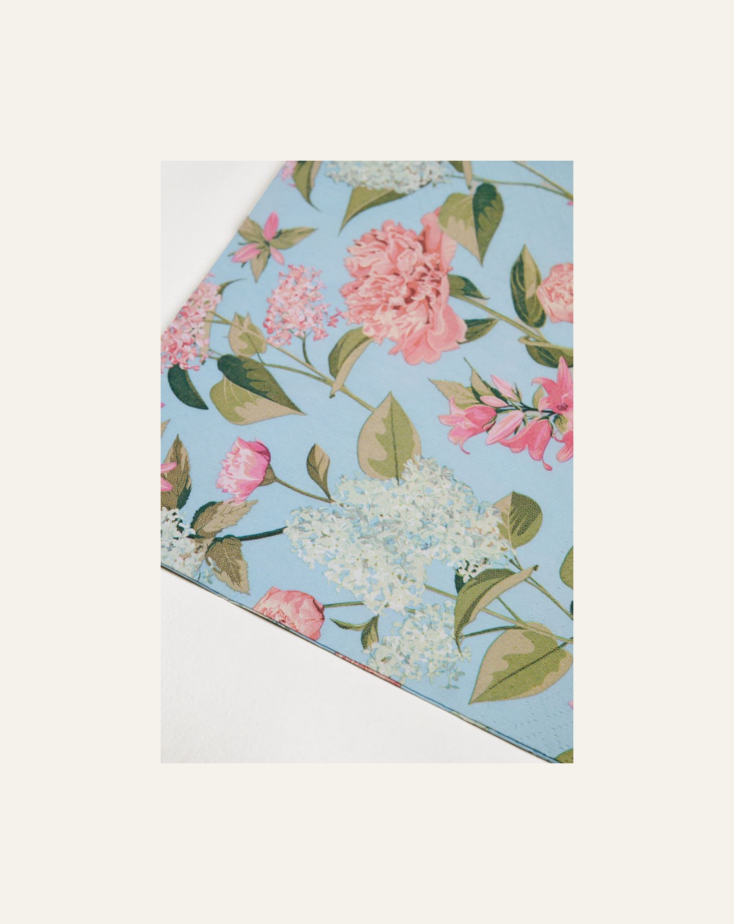 Pappersservetter multi/rosa - 2