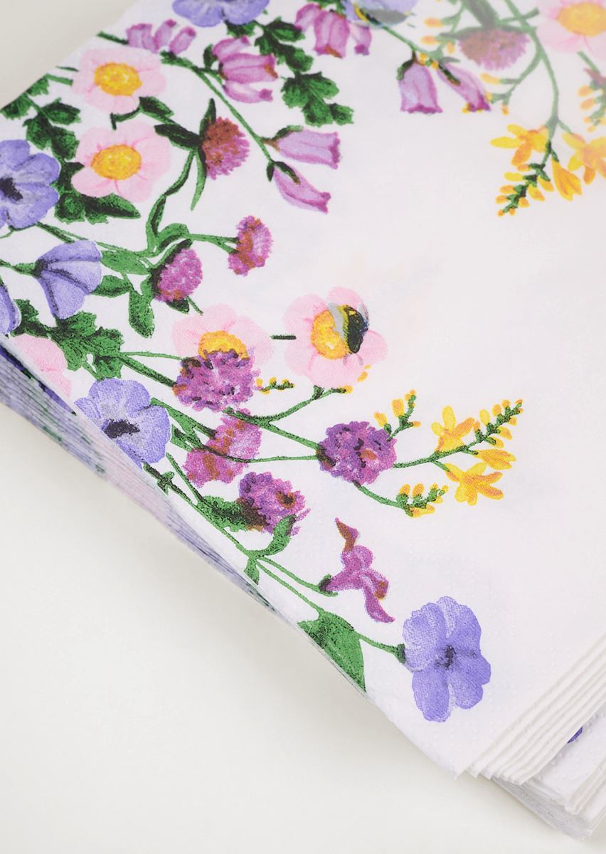 Pappersservetter multi/vit - 2