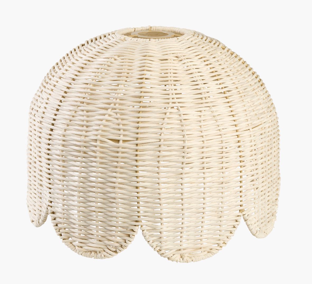 Lampskärm ljus natur - ø35x22 cm ljus natur - 1