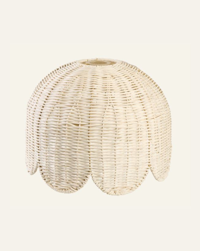 Lampskärm ljus natur - ø35x22 cm ljus natur - 1