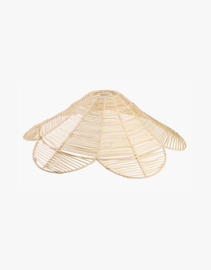 Lampskärm ljus natur - ø66x20 ljus natur - 1