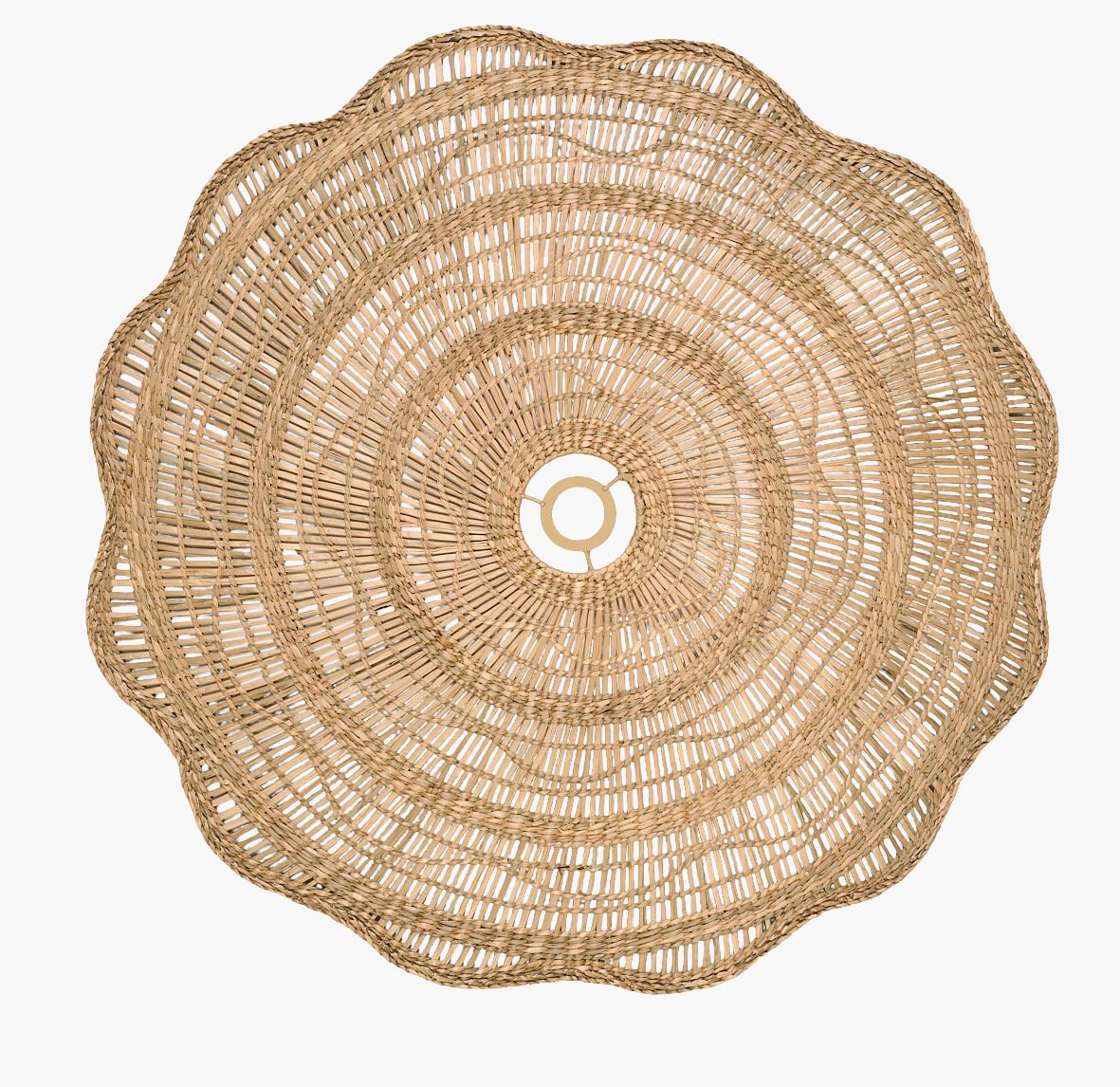 Lampskärm natur - ø79x1 cm natur - 1