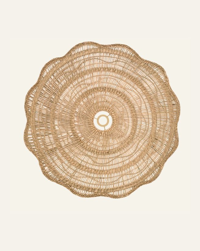 Lampskärm natur - ø79x1 cm natur - 1