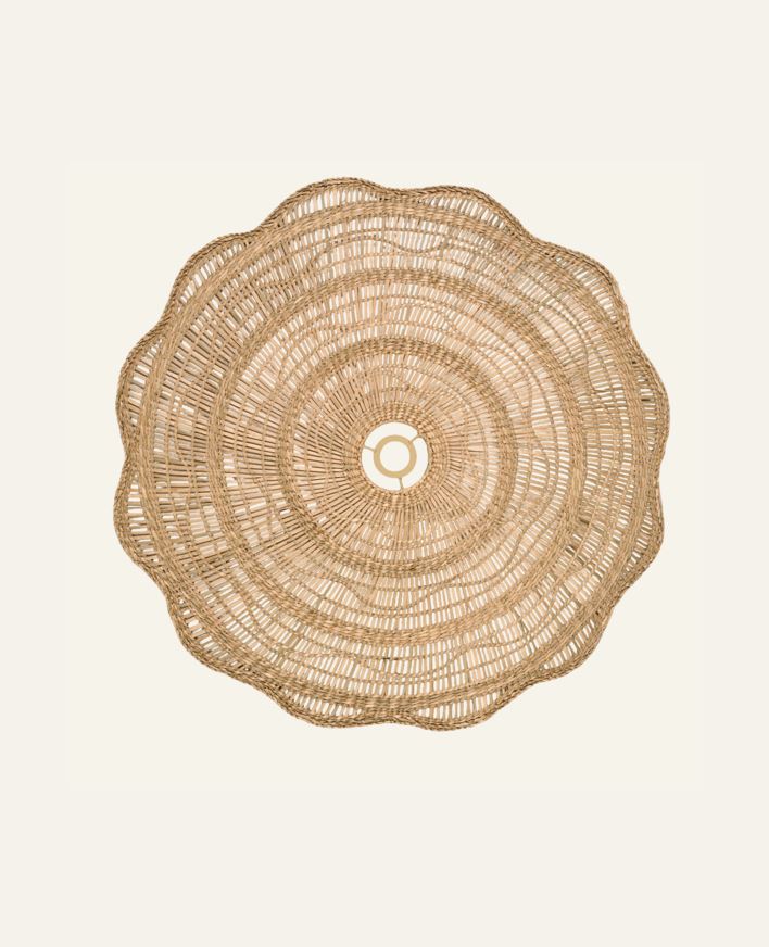 Lampskärm natur - ø79x1 cm natur - 1