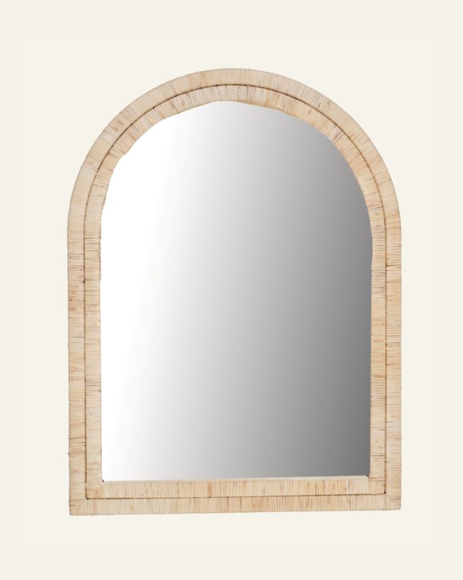 Spegel ljus natur - 90x2,4x60 cm ljus natur - 1