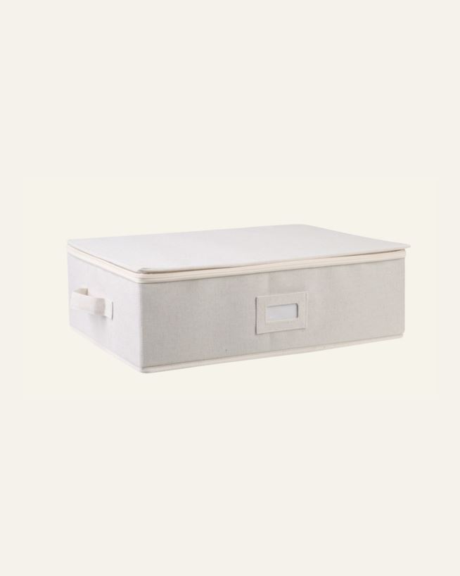 Förvaringslåda ljus natur - 46x35x15,2 cm ljus natur - 1