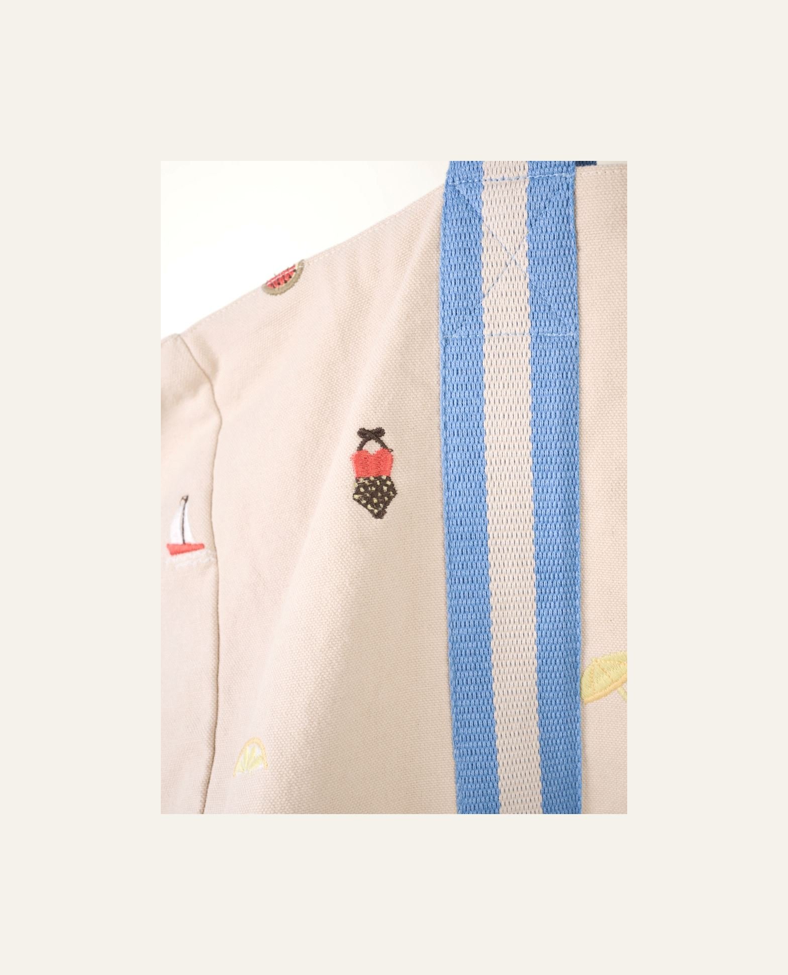 Strandväska multi/blå - 2