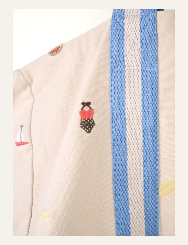 Strandväska multi/blå - 2