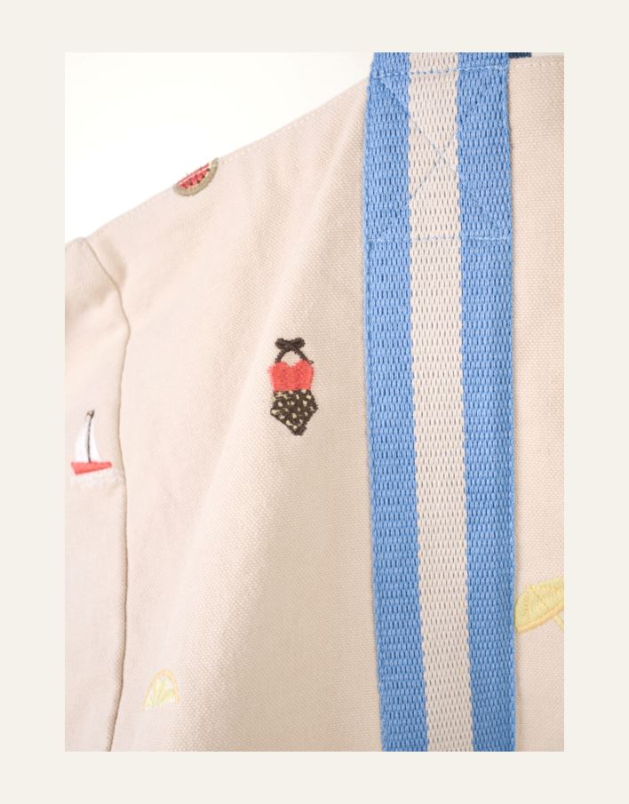 Strandväska multi/blå - 2