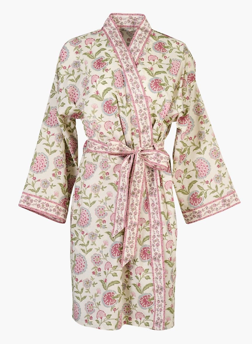 Kimono multi/rosa - one size multi/rosa - 1