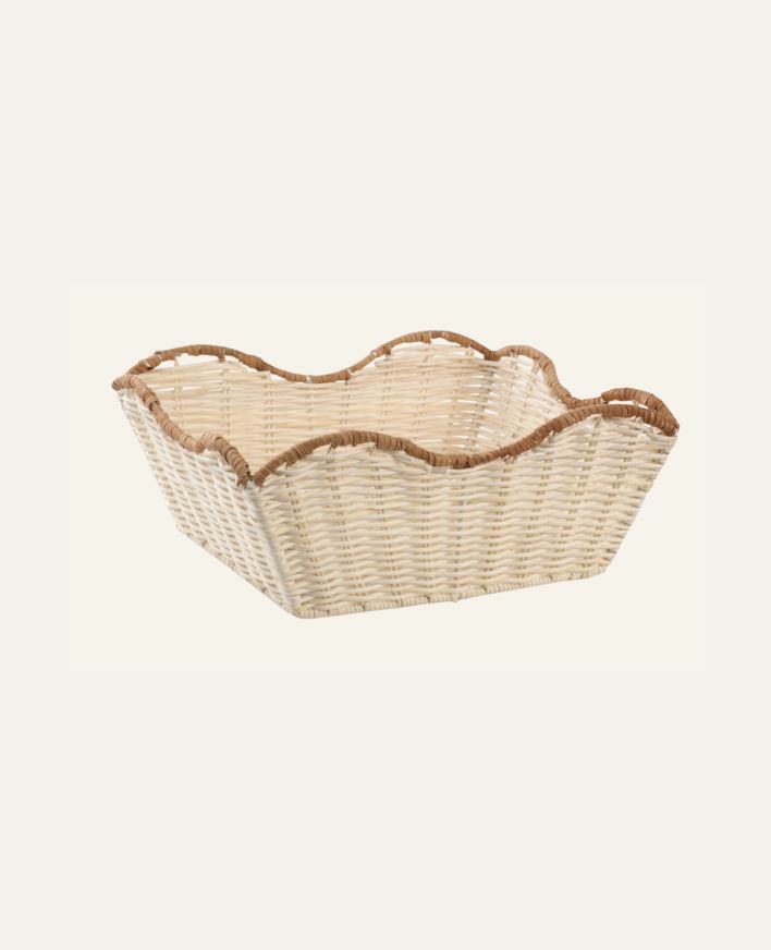 Korg ljus natur - 26x20x10,5 cm ljus natur - 1