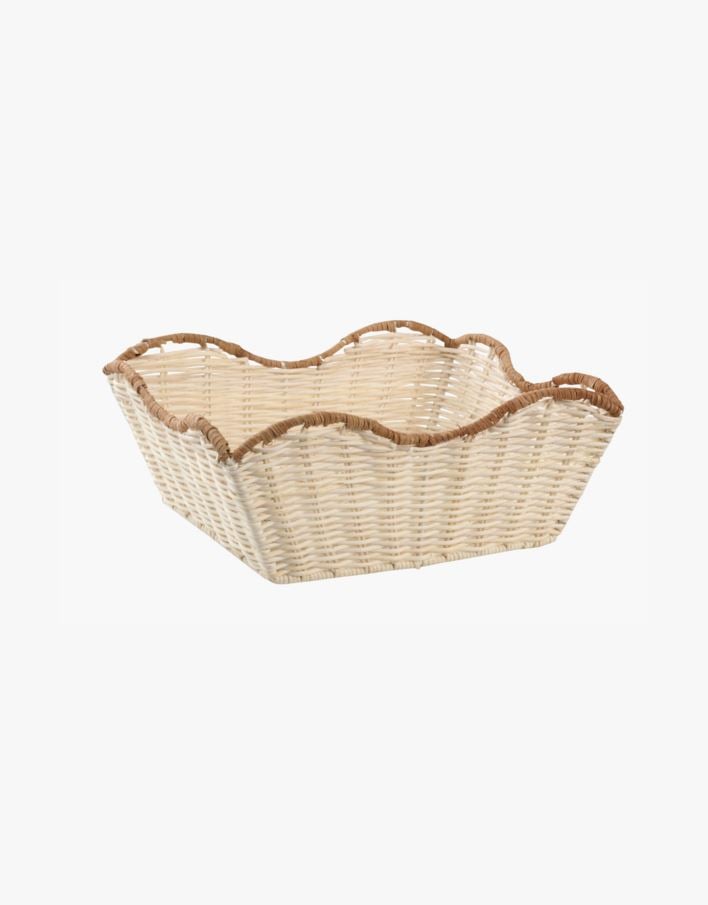 Korg ljus natur - 26x20x10,5 cm ljus natur - 1