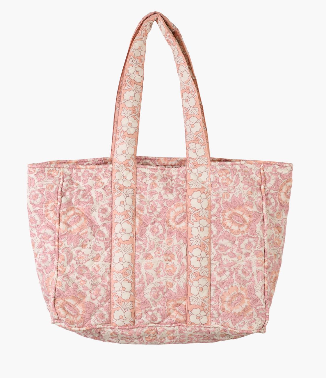 Liten tygväska multi/rosa - 30x40 cm multi/rosa - 1