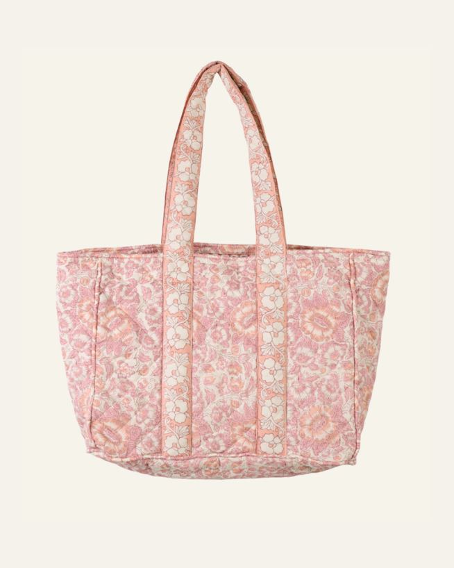 Liten tygväska multi/rosa - 30x40 cm multi/rosa - 1