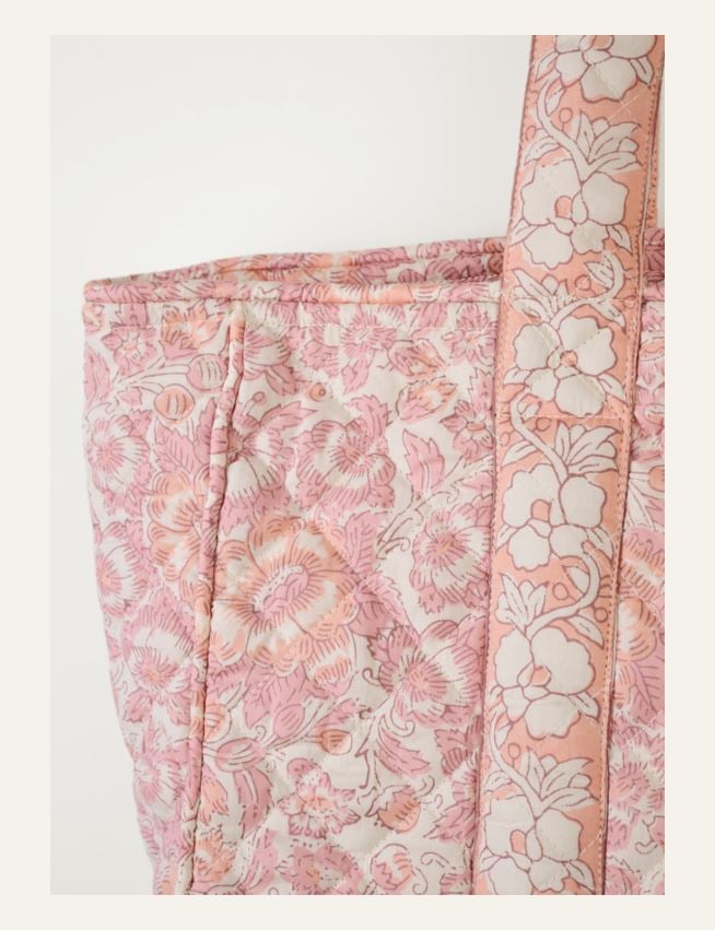 Liten tygväska multi/rosa - 3