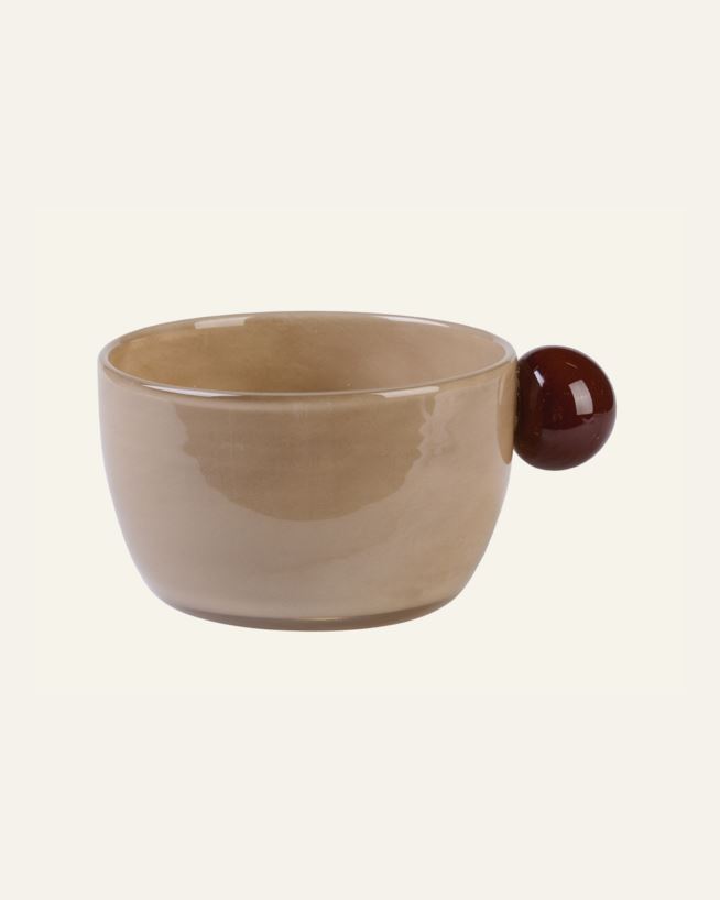 Skål taupe - 16x14x8 cm taupe - 1
