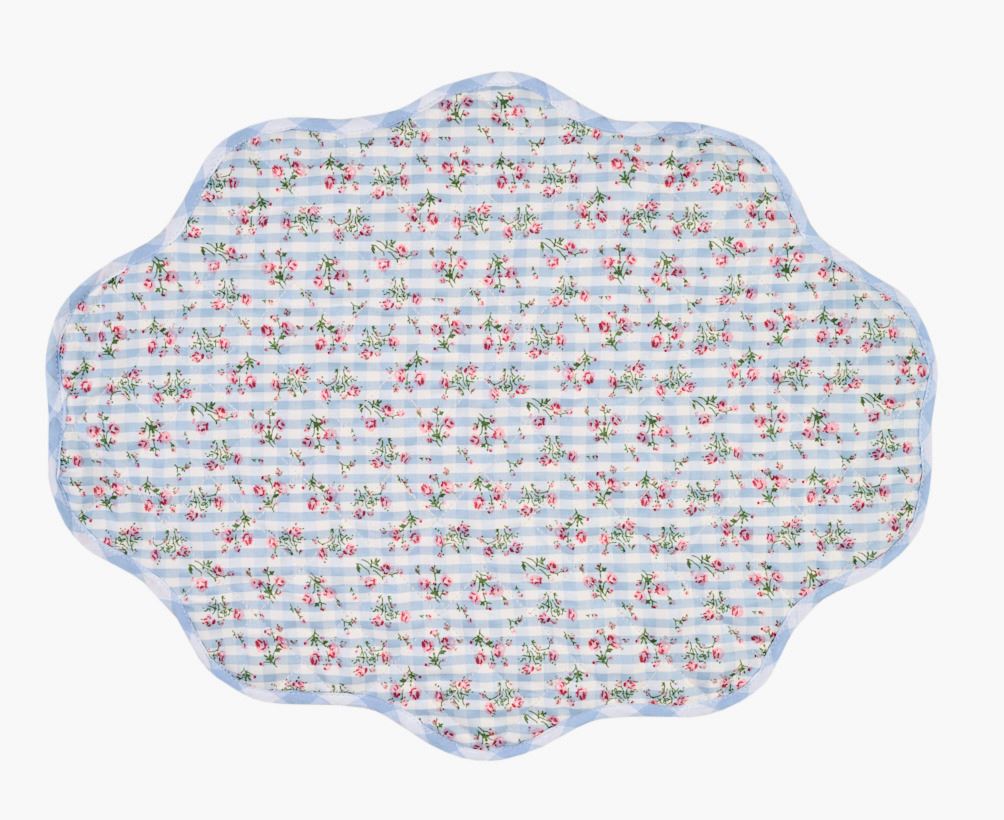 Bordstablett blå - 36x46 cm blå - 1