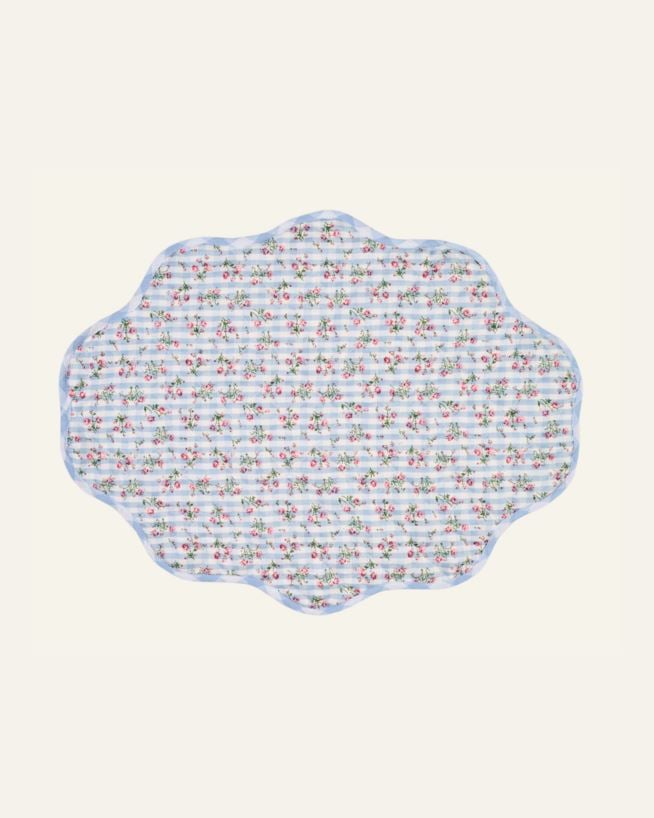 Bordstablett blå - 36x46 cm blå - 1