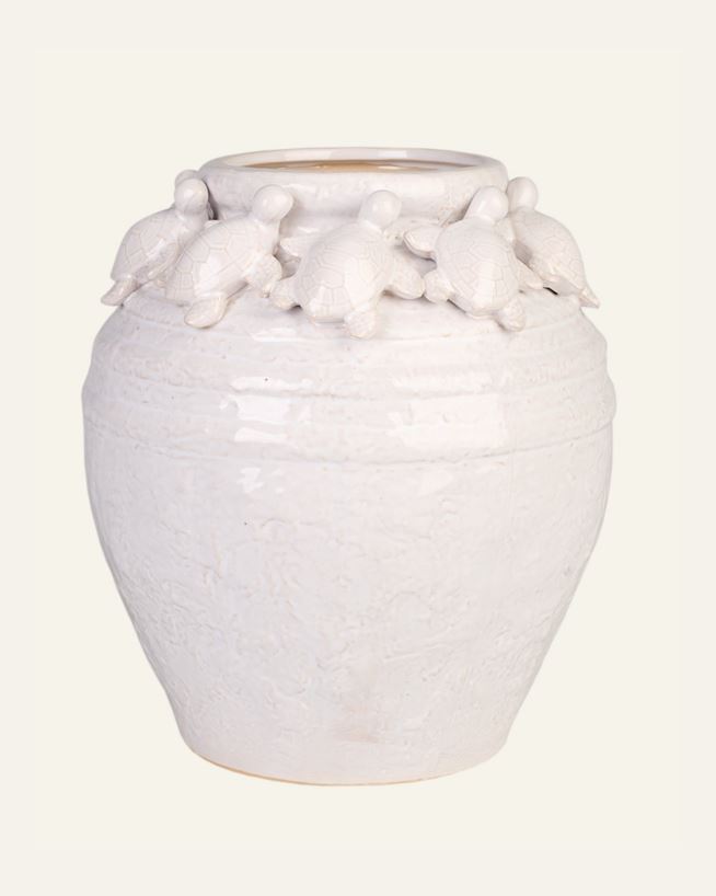 Vas offwhite - 24,7x21,9x21,9 cm offwhite - 1