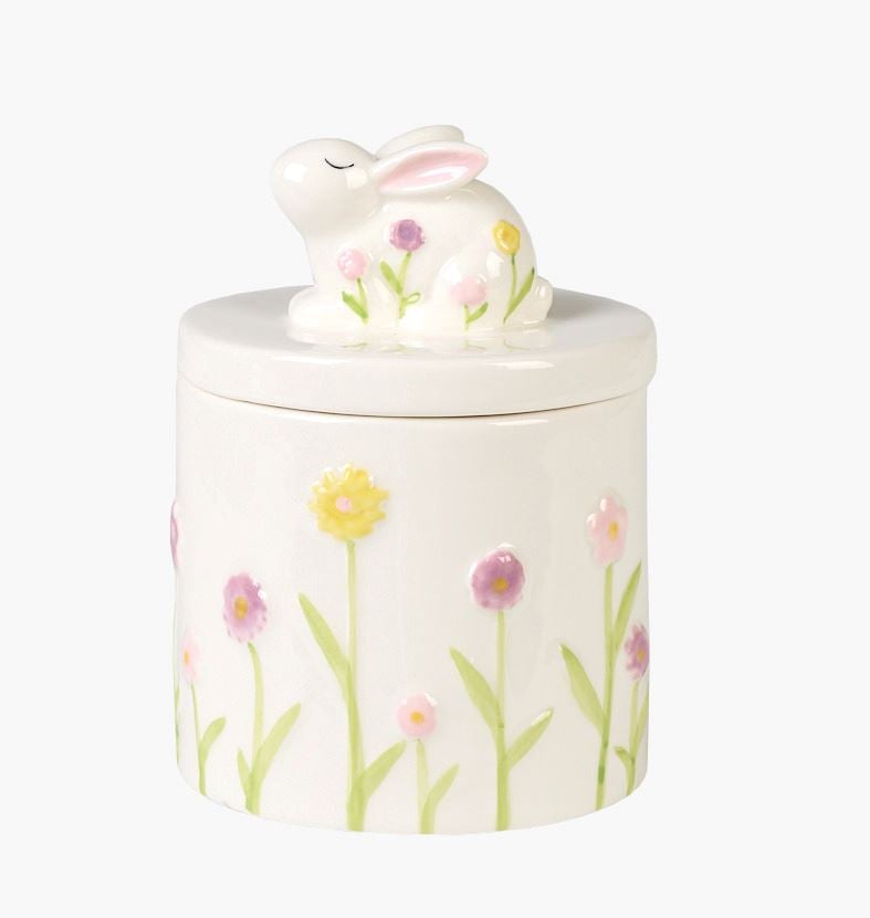 Förvaringsask multi/vit - 14x10,6x10,3 multi/vit - 1