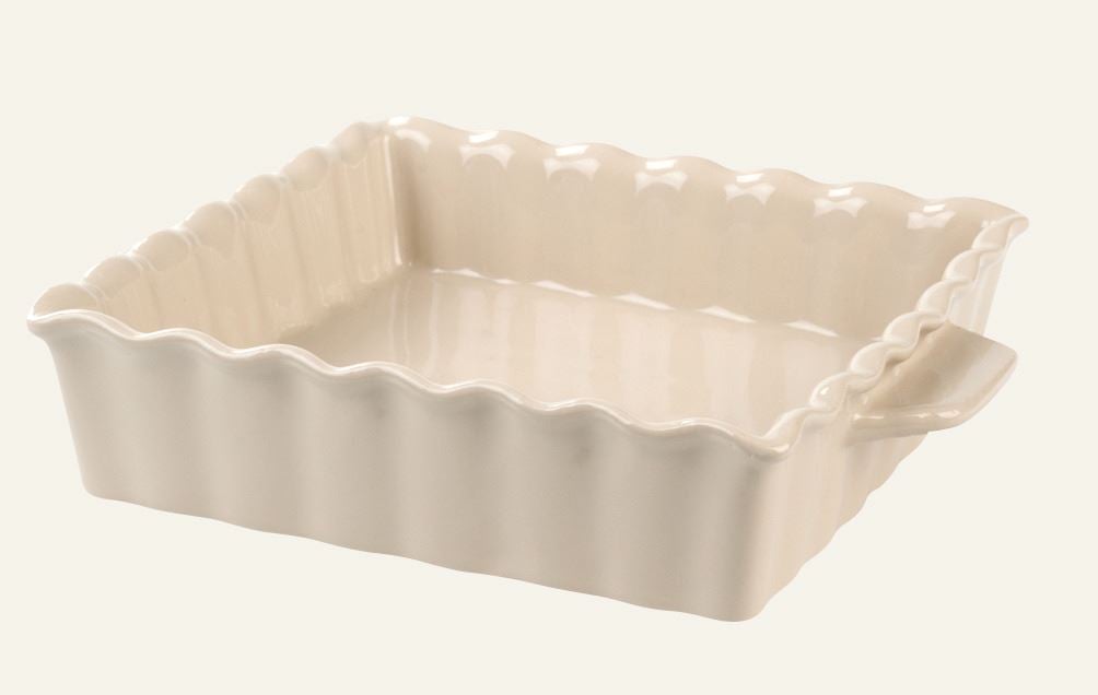 Ugnsfast form beige - 27,5x23,5x6 cm beige - 1